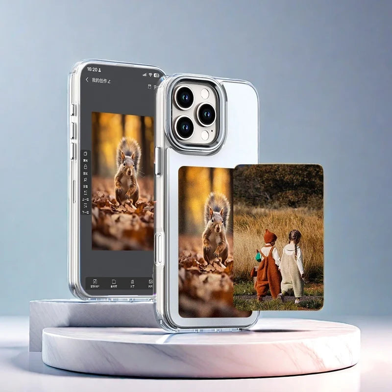 NFC E-Ink Phone Case For iPhone – DIY 4-Color Display